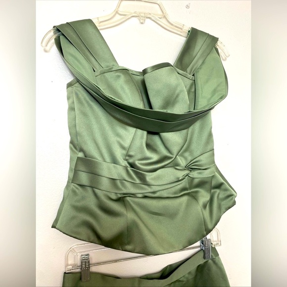 Morilee By Madeline Gardner Two pieces Set Party Cocktail Size 12 - Picture 7 of 15